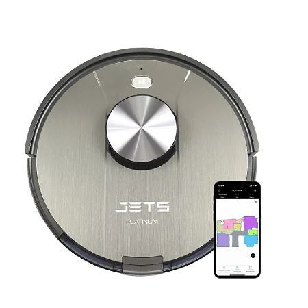 Robô Aspirador JETS Platinum - Mapeamento à Laser de Alta Precisão COMPRE 1 E LEVE 2