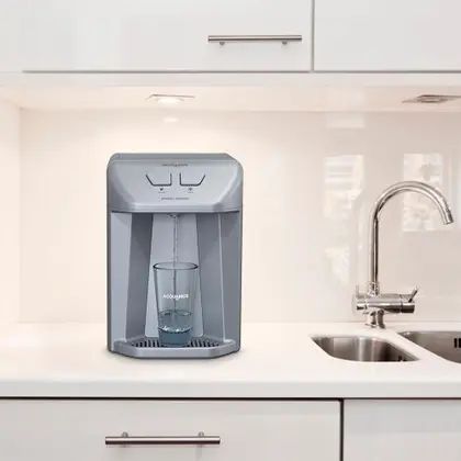Purificador De Água Premium Compressor Prata 110v - Alcalino - Acquabios
