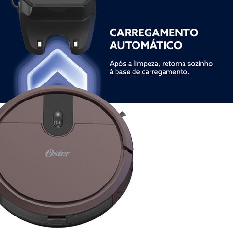 Aspirador Robô Oster Ultra Slim - BAT COMPRE 1 E LEVE 2